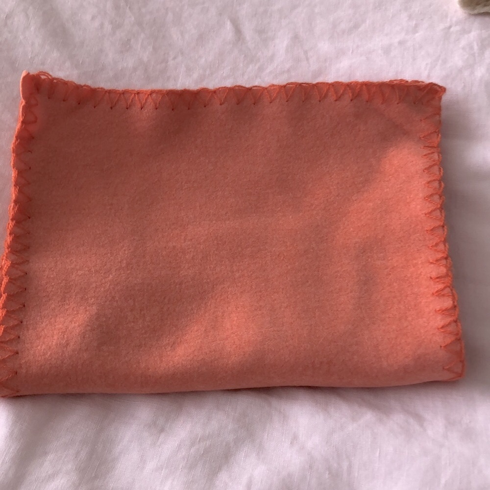 Orange scarf